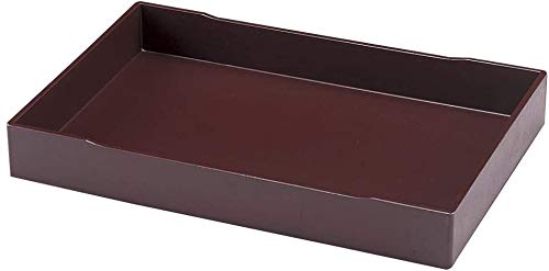 Amazon｜客室用品 衣裳盆溜 [長辺60.3 x 短辺39.3 x 高さ8cm] 木製品